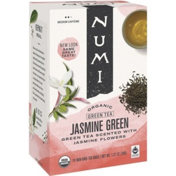 Numi Green Tea, Og2, Jasmine 00072045